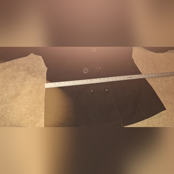 Faded Glory/Elegant Black Women's Peacoat/ Size 2x - Picture 5 of 10